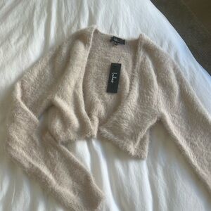 Lulu's Cozy Cream Fuzzy Women's Cardigan